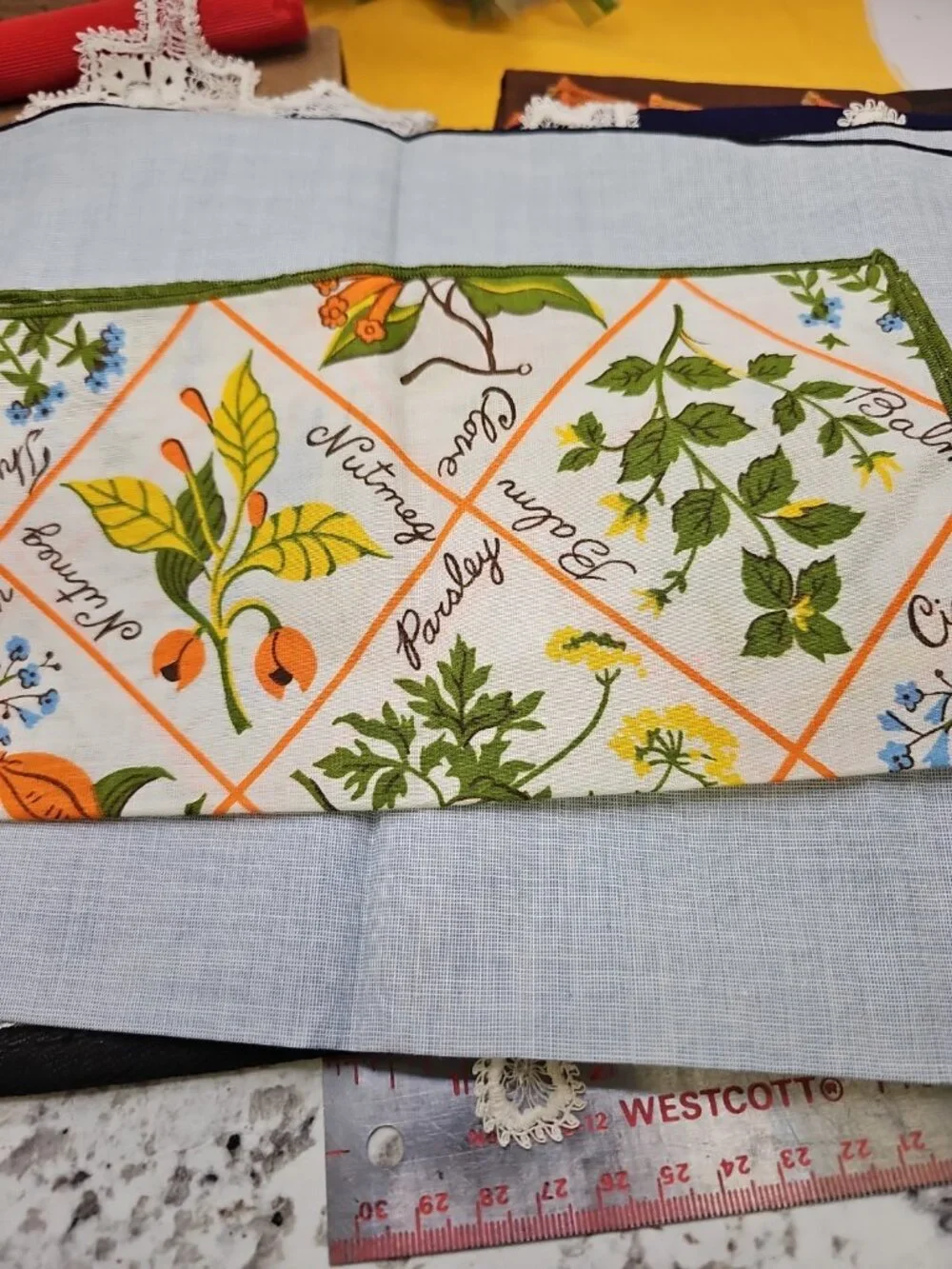 Napkins/ Placemats Multi- Color /Sizes/Lot Of 15/Cottage Core